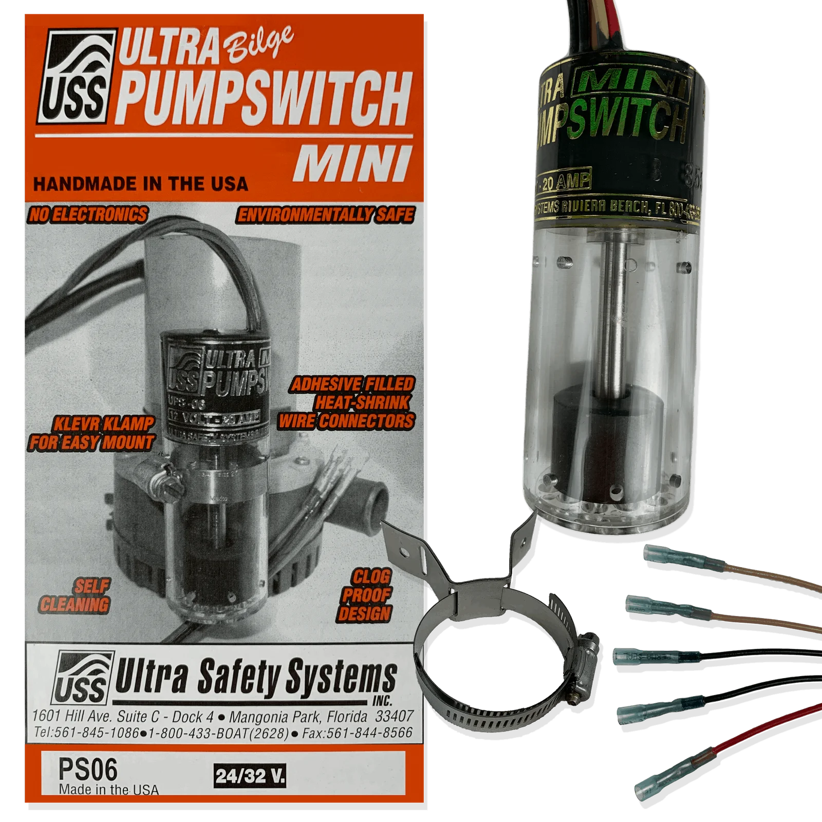 Ultra Bilge Pumpswitch Mini - 24/32V