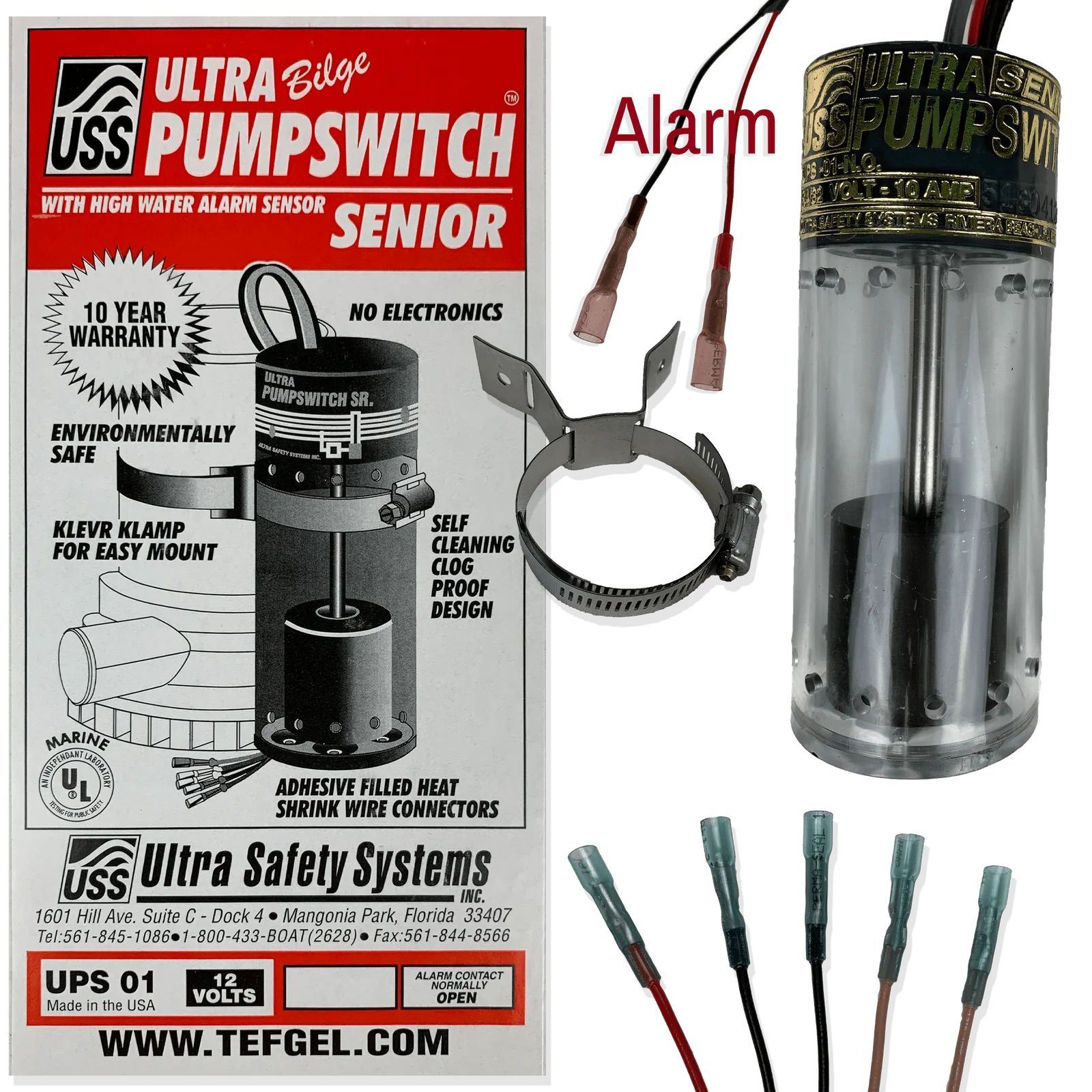 Ultra Bilge Pumpswitch Senior - 12V