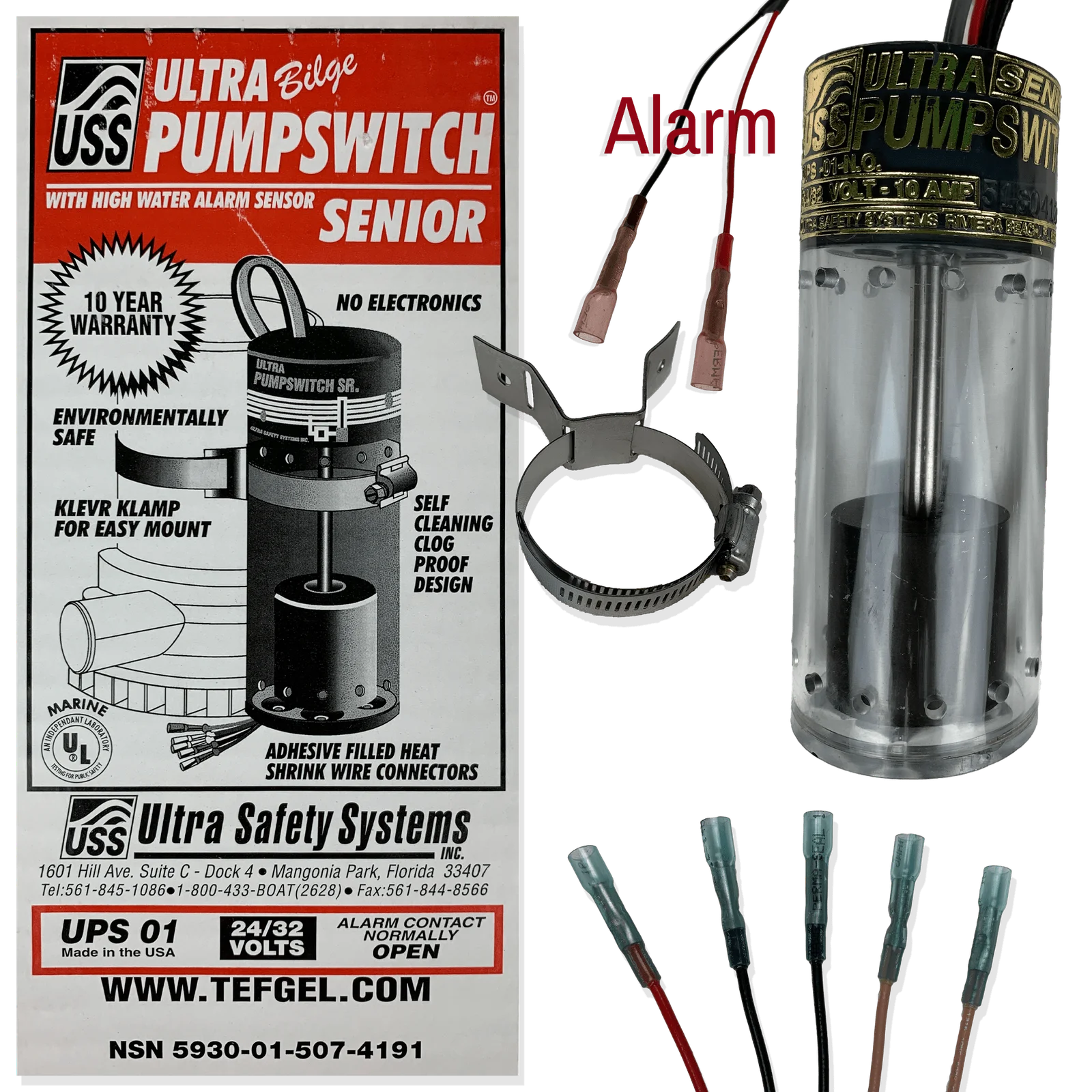 Ultra Bilge Pumpswitch Senior - 24/32V